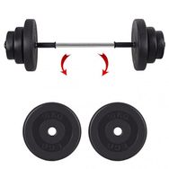 Ecgspor 22 kg Deadlift Squat Biceps Triceps Shoulder Halter Seti