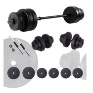 Ecgspor 25 kg Halter ve Dambıl Ağırlık Seti