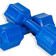 Ecgspor 2x2.5 kg Mavi Dambıl Seti