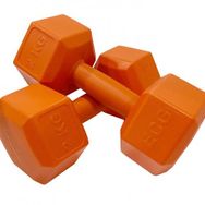 Ecgspor 2x2 kg Altıgen Turuncu Dambıl Seti