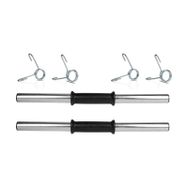 Ecgspor 2x40 cm Krom Dambıl Barı + 4 Adet Çelik Sıkıştırma
