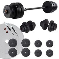 Ecgspor 35 kg Halter Seti ve Dambıl Seti Ağırlık Fitness Seti