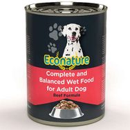 Eco Nature Beef Soslu Parça Etli Biftekli Yetişkin 400 gr Köpek Yaş Maması