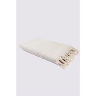 Ecocotton Arden 100 Organik Pamuk Karışımlı Kenevir Bej 70x140 cm Banyo Havlusu
