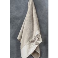 Ecocotton Masal Bej Kadın Bornoz