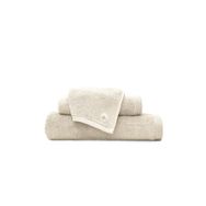 Ecocotton Pure Cotton Organik Pamuk Kelebek Bordürlü Nakışlı Bej 3'lü Havlu Seti