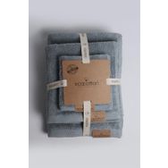 Ecocotton Pure Cotton Yeşil 3'lü Organik Havlu Seti