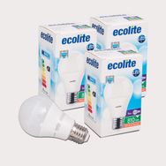 Ecolite A60 9 W Beyaz Klasik E27 Duy 3'lü Led Ampul