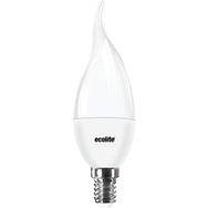 Ecolite Candle Flame C37 6 W Beyaz Mum E14 Duy Led Ampul