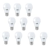 Ecolite E27 Duylu 1055 Lümen 10 Adet 11W Beyaz Işık 6500K Led Ampul