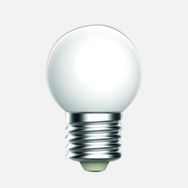 Ecolite Renkli 1 W Beyaz Klasik E27 Duy Led Ampul
