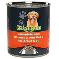 Econature 400 gr Kuzu Etli Soslu Konserve Yetişkin Köpek Maması