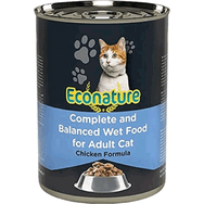 Econature Tavuk Etli 12x400 gr Yetişkin Konserve Kedi Maması