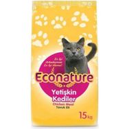 Econature Tavuklu 15 kg Yetişkin Kuru Kedi Maması