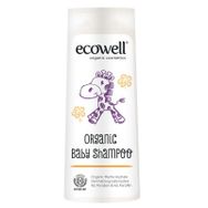 Ecowell Göz Yakmayan Organik Yenidoğan Uyumlu Saç ve Vücut Şampuanı 300 ml