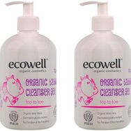 Ecowell Organik 2'li Bebek Temizleme Jeli Set