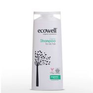 Ecowell Organik ve Vegan Sertifikalı Yağlı Saçlara Özel Tuzsuz ve Sülfatsız 300 ml Saç Bakım Şampuanı