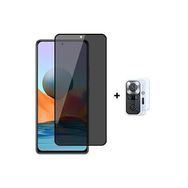 Ecr Mobile Redmi Note 10 Pro Uyumlu 2 Adet Arka Kamera Lens Koruma ve Hayalet Privacy Ekran Koruyucu