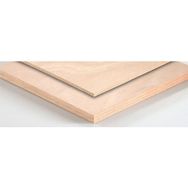 ECS Ahşap Kahverengi Kontraplak Panel Plaka