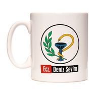 Eczacı Eczane Kişiye İsme Özel Meslek Kupa Bardak