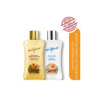 Eda Taşpınar 200 ml SPF 0 Yoğun Işıltılı Bronzlaştırıcı Yağ+Güneş Sonrası Serinletici Jel