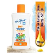 Eda Taşpınar EGX83 Mineral Filtreli Yüksek Korumalı SPF 50 Kids 200 ml Güneş Kremi