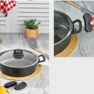 Eda ZK-955 Asya Döküm Granit 26 cm Karnıyarık Tencere