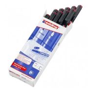Edding 142 m Kırmızı 1.0 mm Permanent M 10'lu Kutu Asetat Kalem