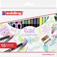 Edding 15 Adet Pastel Boyama Seti