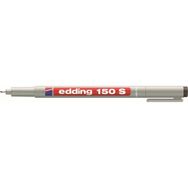 Edding 150 S Siyah Asetat Kalemi