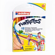 Edding 15K1299 12'li İnce Funtastıcs Keçeli Kalem