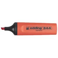 Edding 344 Kırmızı Nar Çiçeği 10 Adet Fosforlu Kalem