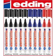 Edding 360 XL Seti 10 Adet Beyaz Tahta Kalemi