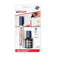 Edding 360XL BT30 Mavi Kombo 1'li Blister Yazı Tahtası Kalemi