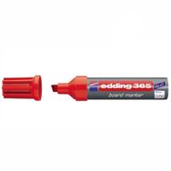 Edding 365 Kırmızı Kesik Uç Silinebilir Tahta Kalemi