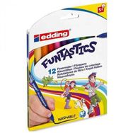 Edding 4-15-12 Funtastİcs 12'li Set İnce Keçeli Kalem