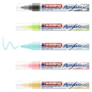 Edding 5100 Pastel 5 Adet 2-3 mm Akrilik Boyama Markörü