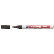 Edding 751-01 Siyah Marker Kalemleri
