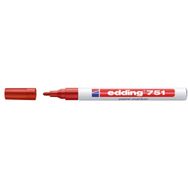 Edding 751 Tam Örtücü Kırmızı Boya Markörü