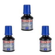 Edding BT30 Yazı Tahtası Kalemi Mürekkebi 30 ml 3'lü Mavi Set