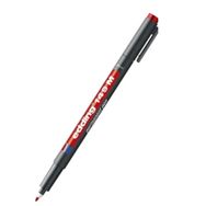 Edding E-149M Kırmızı Silgili Asetat Kalemi