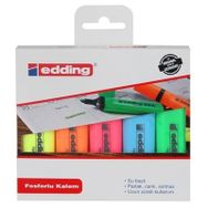 Edding E-344 2-5 mm 5 Renk Fosforlu Kalem Seti