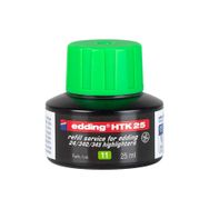 Edding HTK 25 Mürekkebi 25 ml Yeşil Fosforlu Kalem