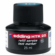 Edding HTK25 Mavi Fosforlu Kalem Yedek Mürekkebi