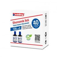 Edding LM1199K203 Mavi 2'li Tahta Kalemi Mürekkebi