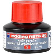 Edding RBTK2502 Kırmızı 25 ml Yedek Mürekkep