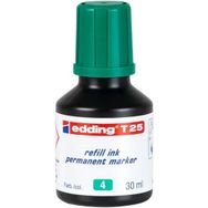 Edding T25 30 ml Yeşil Permanent Markör Yedek Mürekkep