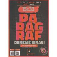 Edebiyat Sokağı Yayınları TYT AYT KPSS ALES MSÜ DGS Paragraf 15x33 Deneme Sınavı