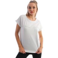 EDELLE Regular Fit Beyaz Kadın T-shirt