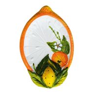 Edelweiss Limon ve Portakal Desenli 12x8 cm Küçük Limon Tabak